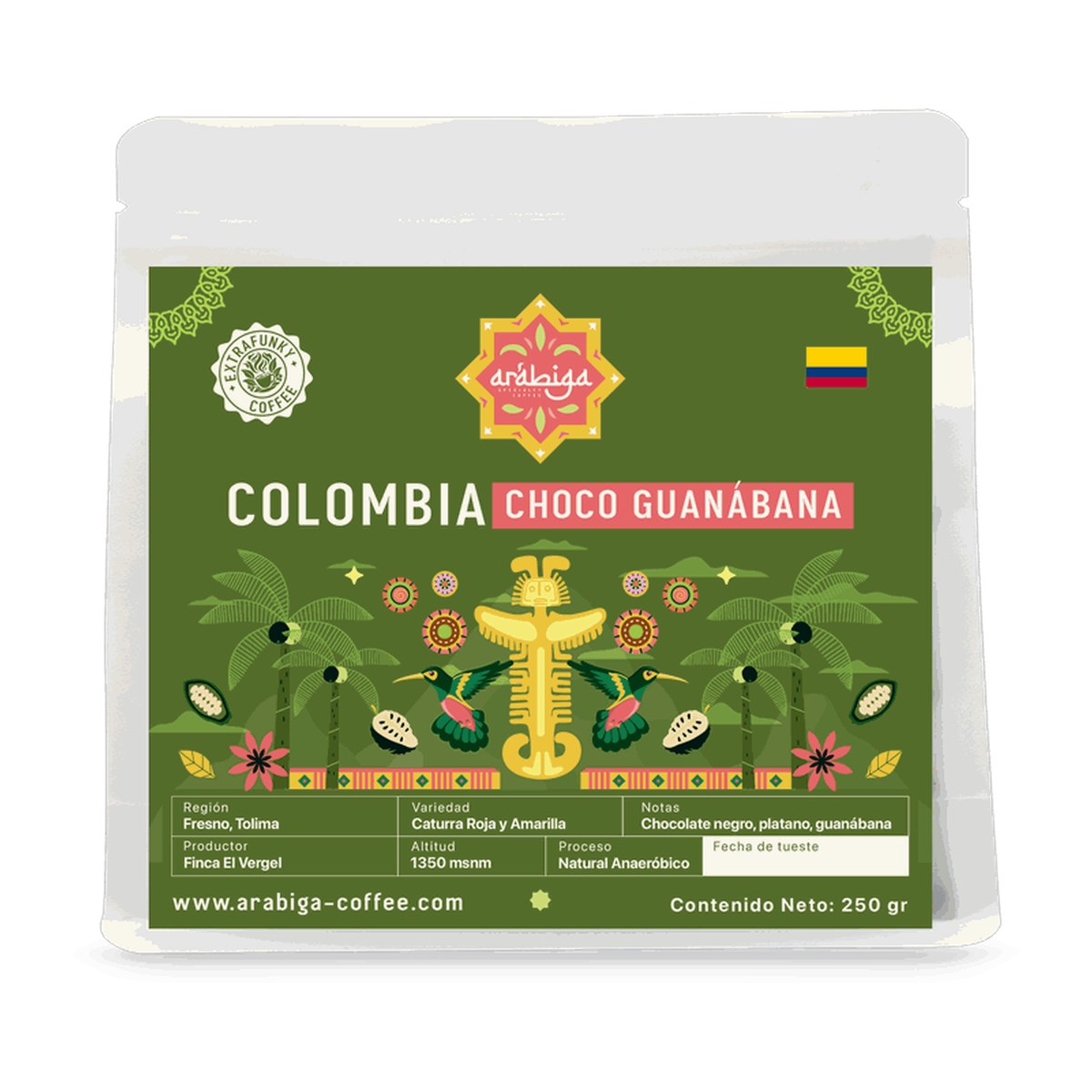 Bolsa de Colombia Choco Guanábana