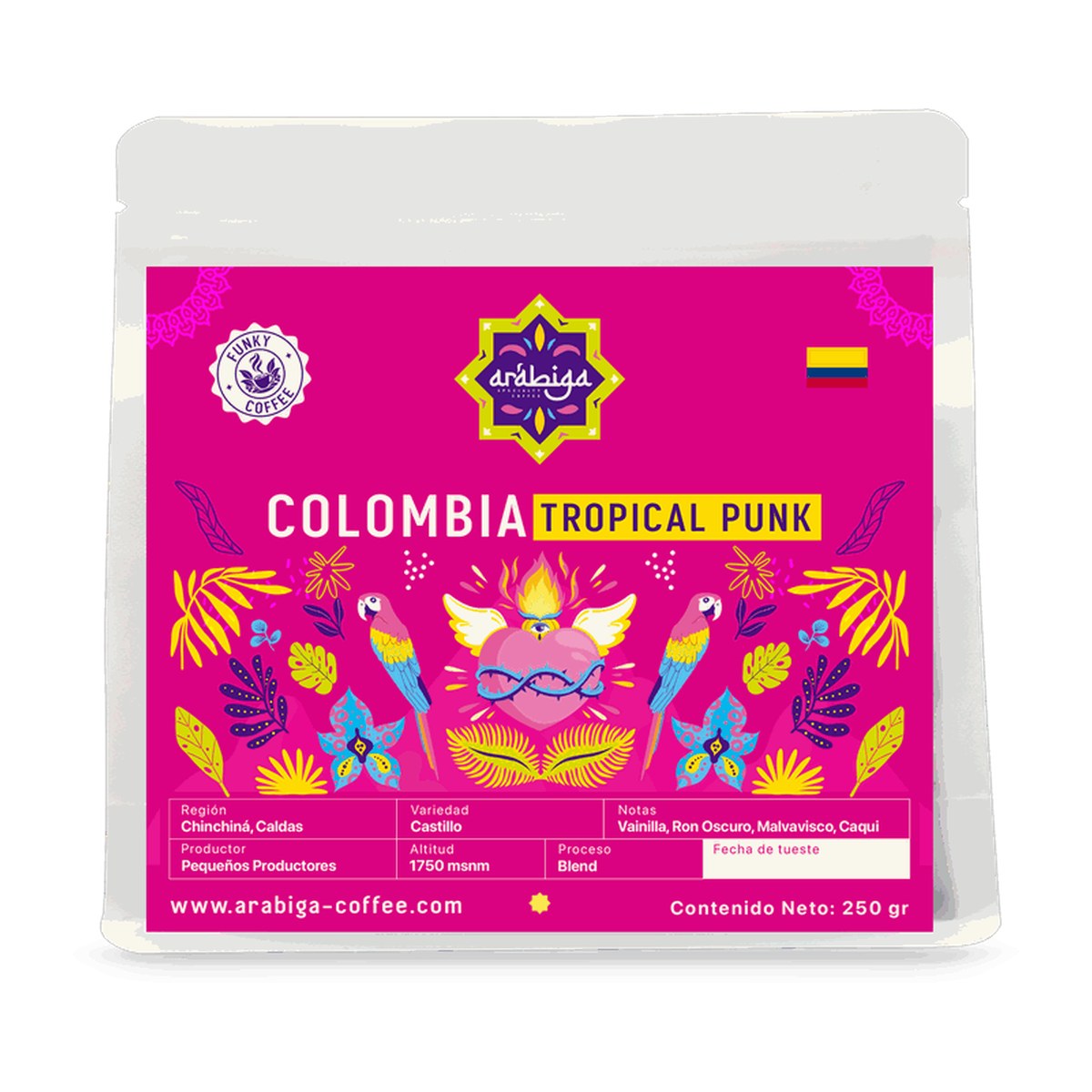 Bolsa de Colombia Tropical Punk