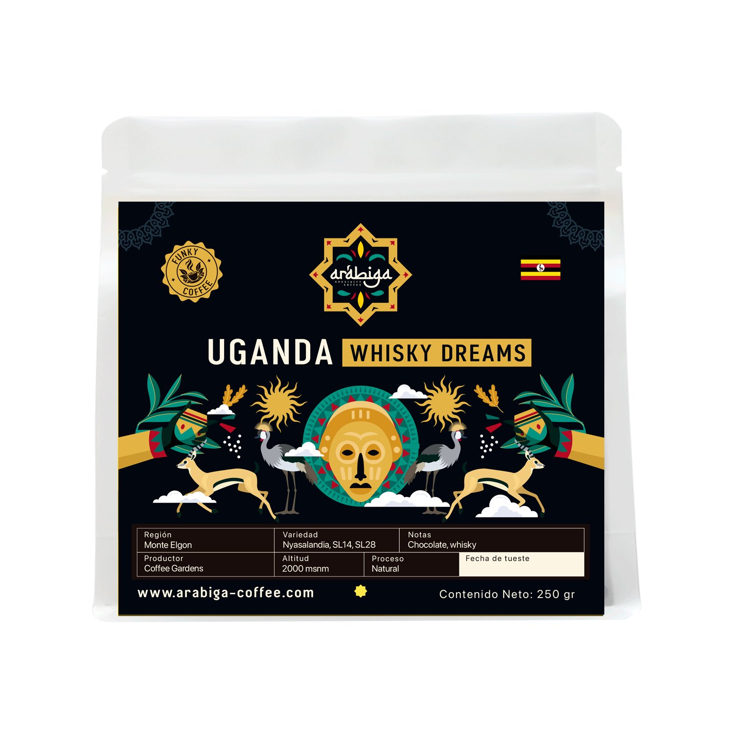 Bolsa de Uganda Whisky Dreams